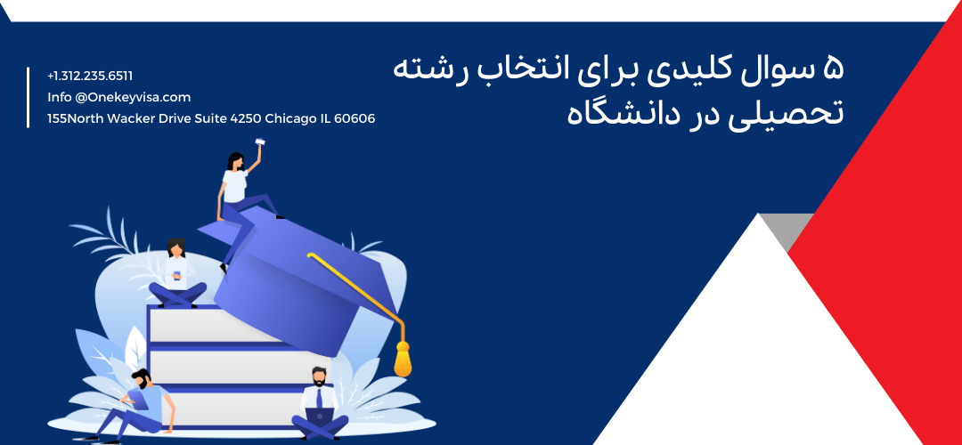 5 سوال کلیدی برای انتخاب رشته تحصیلی در دانشگاه