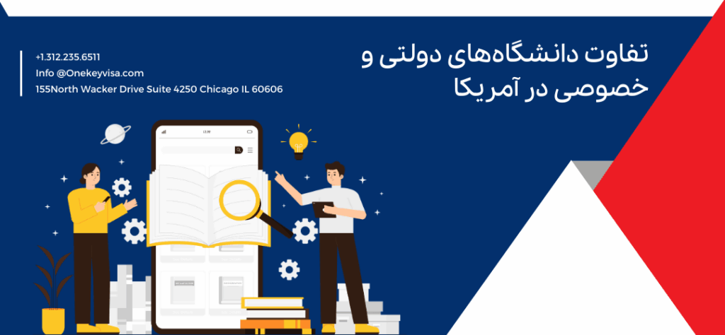 تفاوت دانشگاههای دولتی و خصوصی در آمریکا