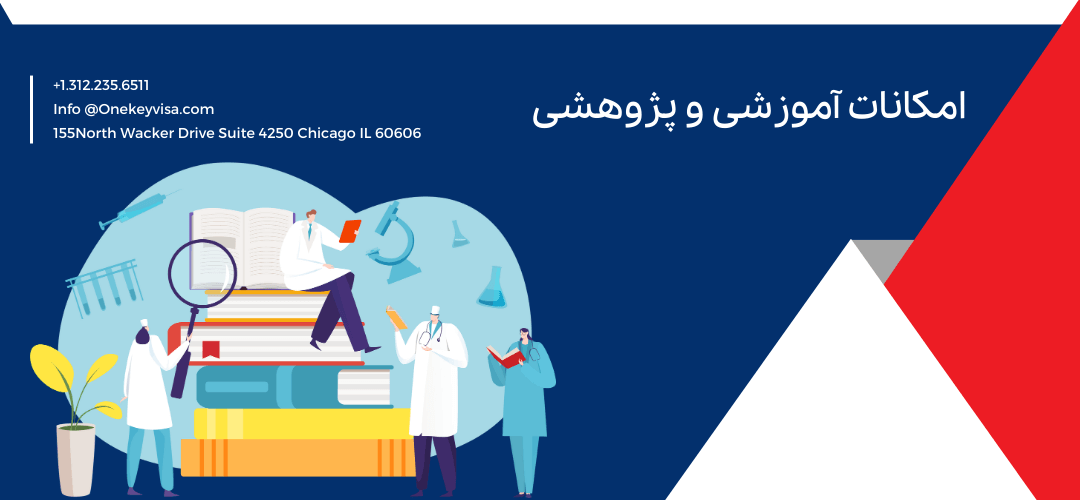 امکانات آموزشی و پژوهشی