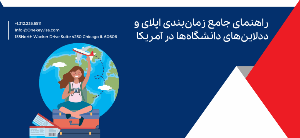 راهنمای جامع زمانبندی اپلای و ددلاینهای دانشگاهها در آمریکا